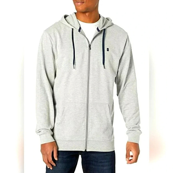 New Men's IZOD Zip Up Hoodie - Picture 1 of 6
